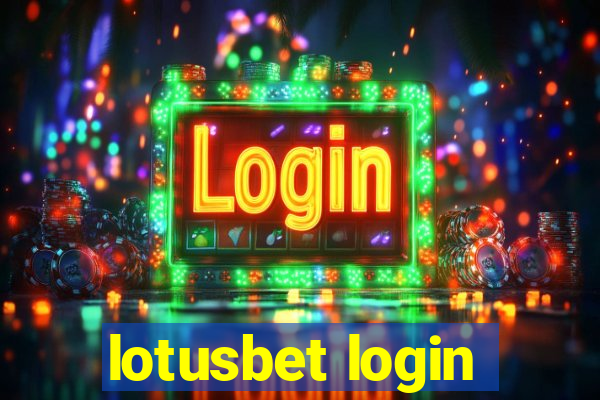 lotusbet login